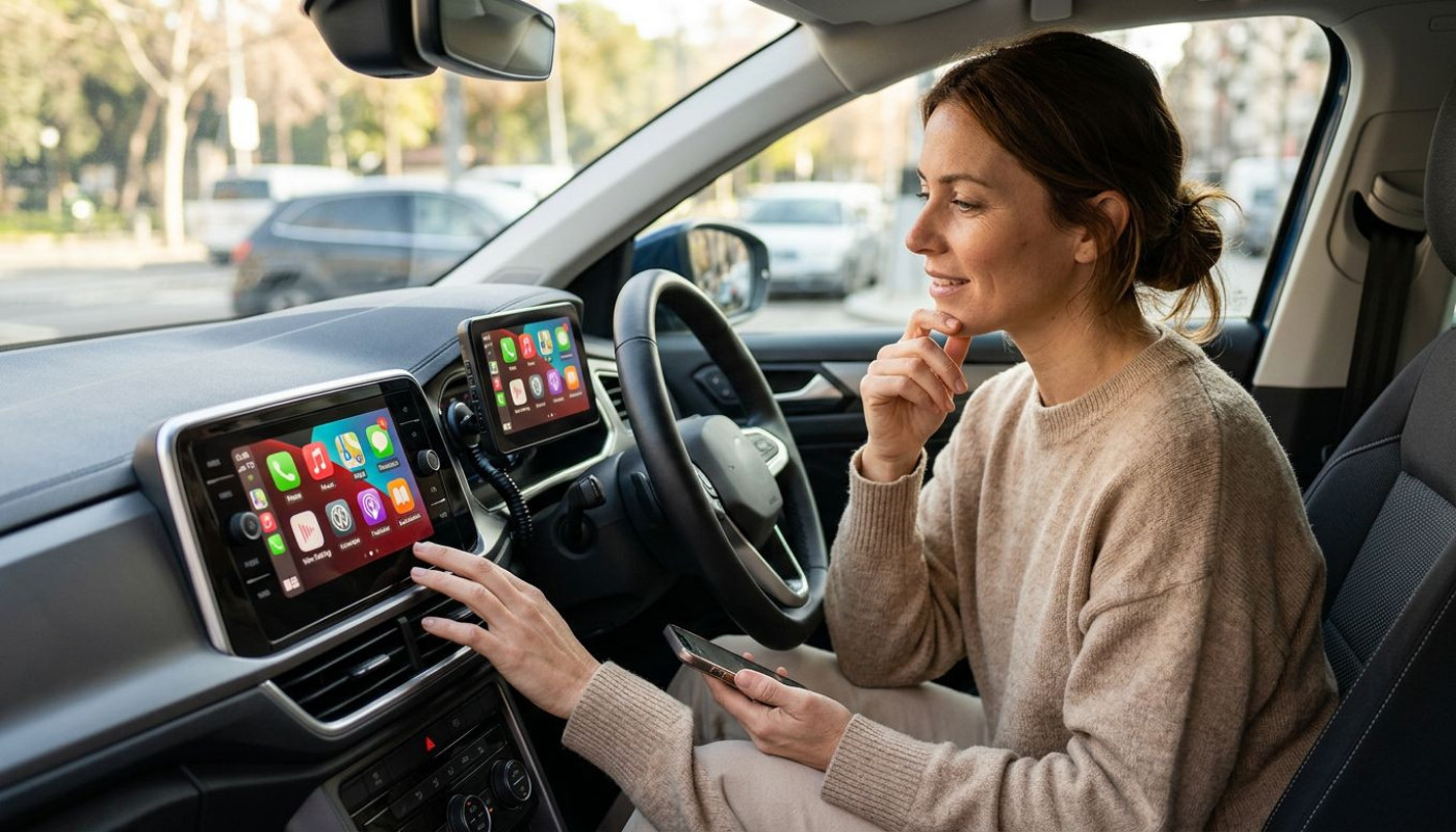L’envers du décor : que choisir entre écran carplay intégré ou boîtier externe ?