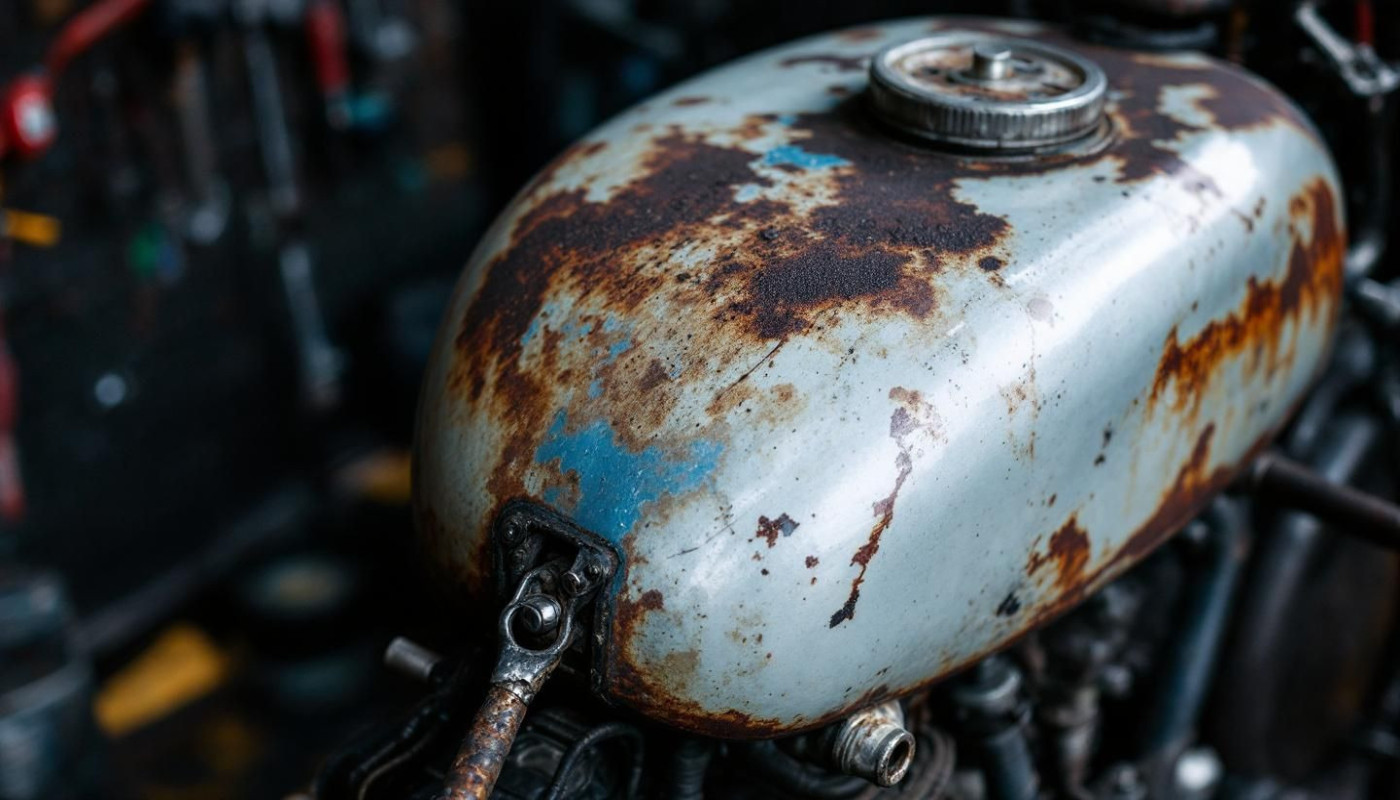 Les étapes clés pour rétablir une peinture écaillée sur votre moto